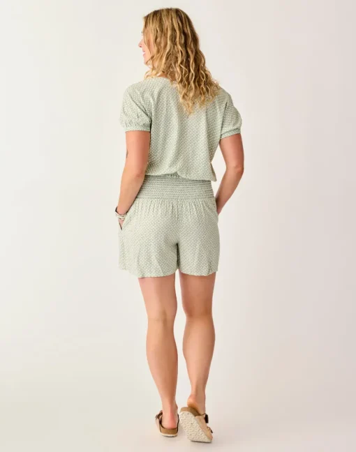 Carve Designs Shorts^Leah Short: Dk. Haze Geo