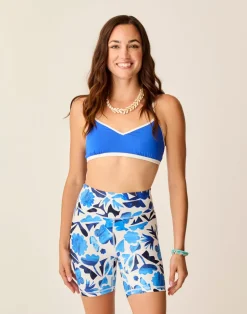 Carve Designs Shorts^Lucie 6" Compression Short: Cloud Mezcal