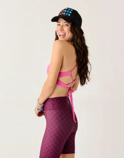 Carve Designs Shorts^Lucie 8" Compression Short: Disco