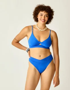 Carve Designs Swim Bottoms^Mae Bottom: Billie Blue