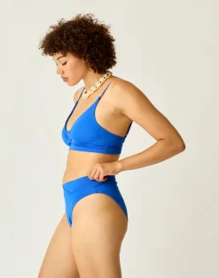 Carve Designs Swim Bottoms^Mae Bottom: Billie Blue