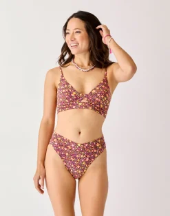 Carve Designs Swim Bottoms^Mae Bottom: Garden
