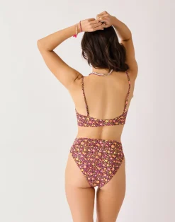 Carve Designs Swim Bottoms^Mae Bottom: Garden