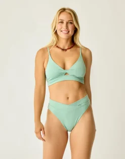 Carve Designs Swim Bottoms^Mae Bottom: Haze