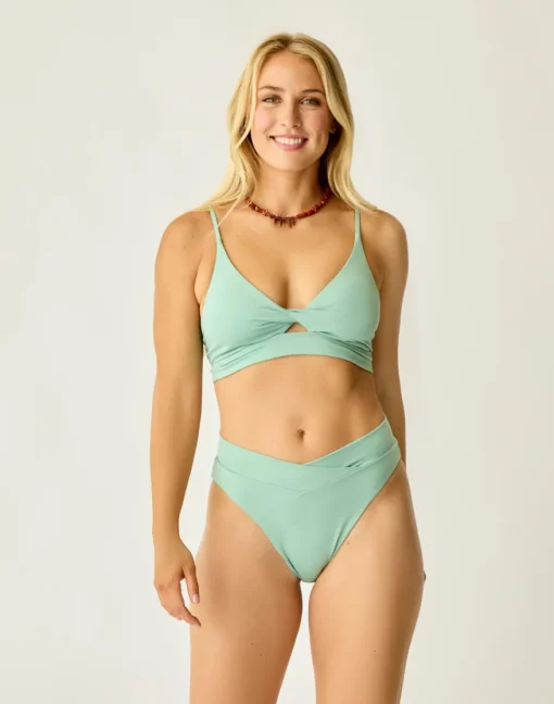 Carve Designs Swim Bottoms^Mae Bottom: Haze