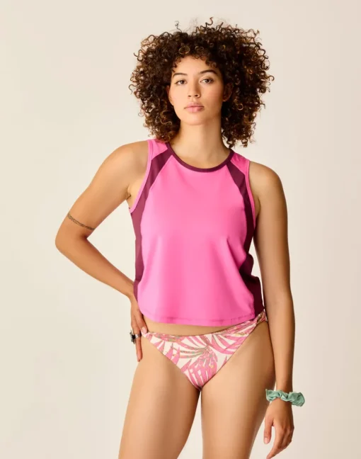 Carve Designs Tanks^Manu Tank: Hot Pink