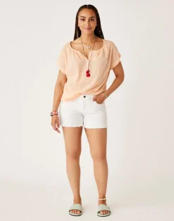 Carve Designs Shorts | Denim^Maui Short: White