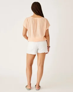 Carve Designs Shorts | Denim^Maui Short: White