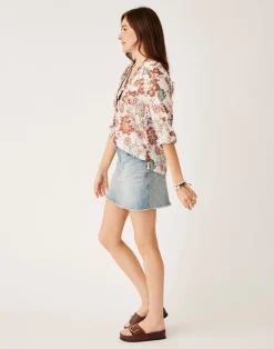 Carve Designs Skirts | Denim^Maui Skirt: Beach Blue