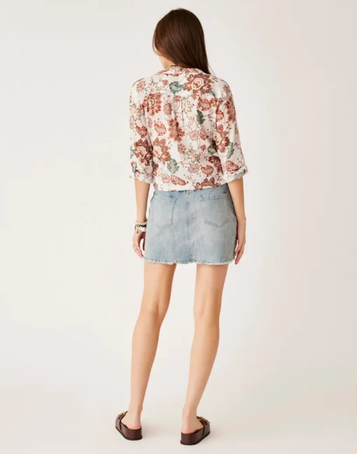 Carve Designs Skirts | Denim^Maui Skirt: Beach Blue