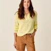 Carve Designs Sweaters & Jackets^Morgan Polo Sweater: Light Limeade