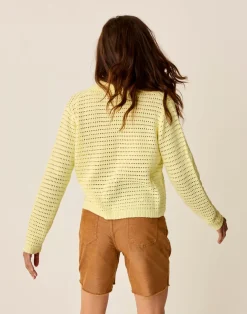 Carve Designs Sweaters & Jackets^Morgan Polo Sweater: Light Limeade