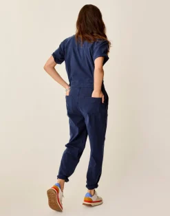 Carve Designs Jumpsuits & Overalls^Nyla Twill Jumpsuit: Navy