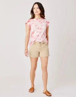 Carve Designs Shorts^Oahu 4" Butter Short: Khaki