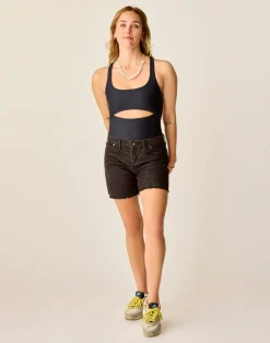 Carve Designs Shorts^Oahu 6" Short: Black