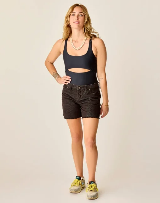 Carve Designs Shorts^Oahu 6" Short: Black