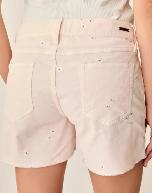 Carve Designs Shorts^Oahu 4" Short: Pastel Embroidery