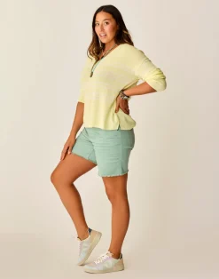 Carve Designs Shorts^Oahu 6" Twill Short: Haze