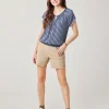 Carve Designs Shorts^Oahu 6" Twill Short: Light Khaki