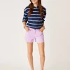 Carve Designs Shorts^Oahu 4" Twill Short: Lilac