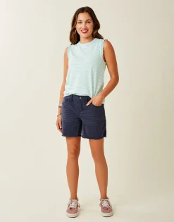 Carve Designs Shorts^Oahu 6" Twill Short: Navy