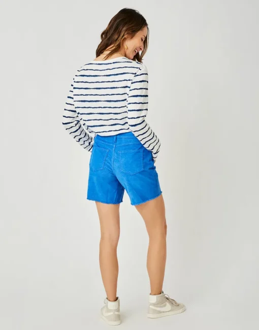 Carve Designs Shorts^Oahu Hi Rise 6" Short: Royal Blue