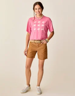 Carve Designs Shorts^Oahu Hi Rise 6" Short: Rum