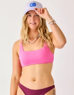 Carve Designs Bikini Tops^Penelope Top: Hot Pink