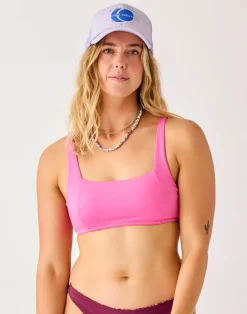 Carve Designs Bikini Tops^Penelope Top: Hot Pink
