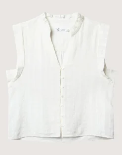 Carve Designs Short Sleeve^Reagan Top: Cloud