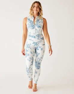 Carve Designs Rashguards & Sun Protection^Sadie Sleeveless: Cloud Scenic