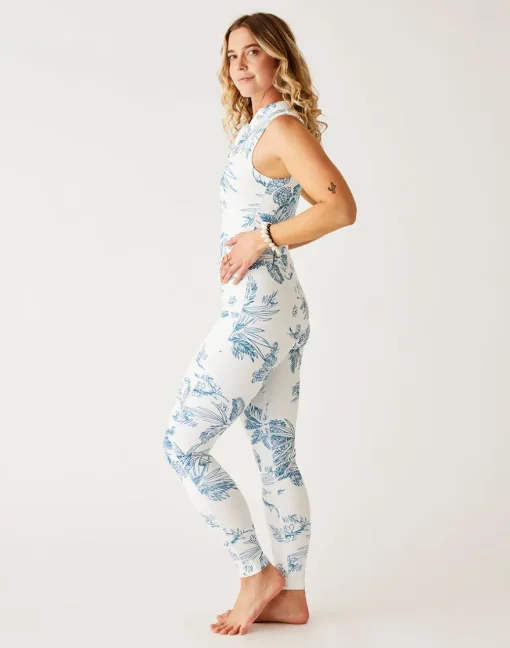 Carve Designs Rashguards & Sun Protection^Sadie Sleeveless: Cloud Scenic
