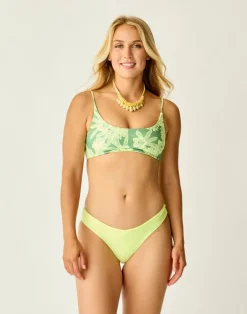 Carve Designs Swim Bottoms^Sanitas 2.0 Compression Bottom: Limeade