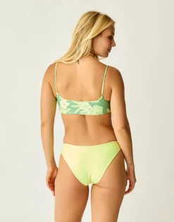Carve Designs Swim Bottoms^Sanitas 2.0 Compression Bottom: Limeade