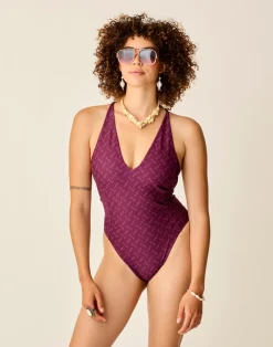 Carve Designs One Pieces^Serenity Compression One Piece: Disco
