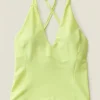 Carve Designs Tankinis^Serenity Compression Tankini: Limeade