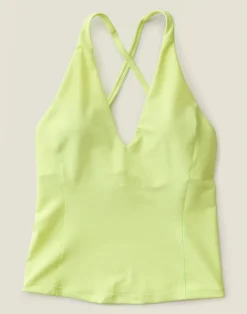 Carve Designs Tankinis^Serenity Compression Tankini: Limeade