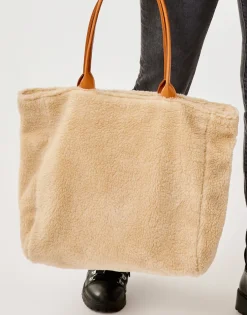Carve Designs Accessories^Sherpa Treasure Tote: Dark Birch