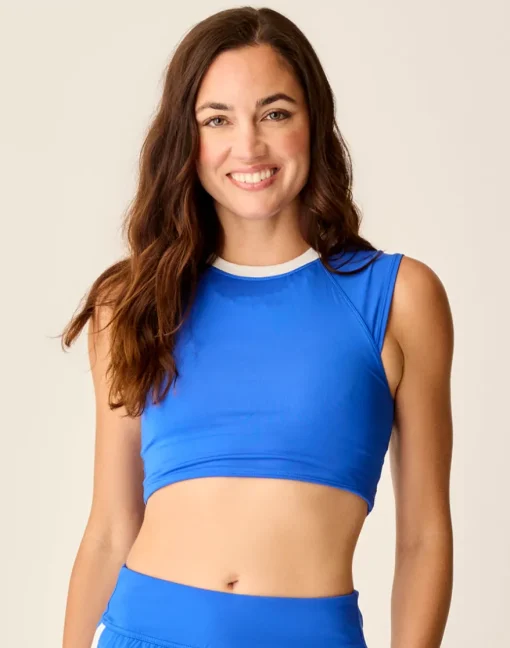 Carve Designs Bikini Tops^Shoreline Top: Billie Blue