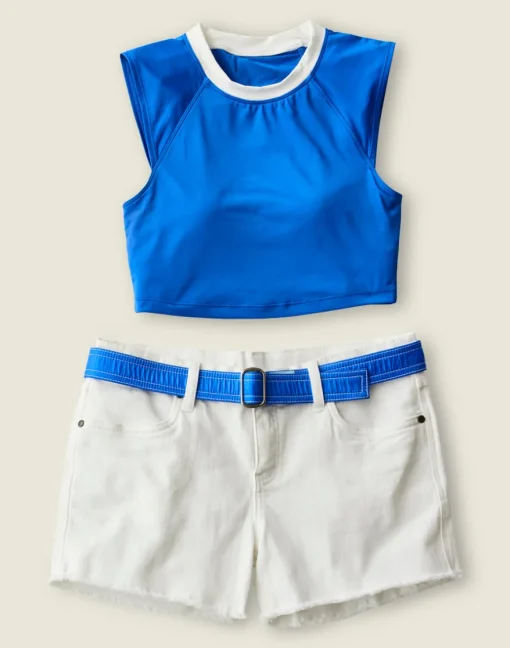 Carve Designs Bikini Tops^Shoreline Top: Billie Blue