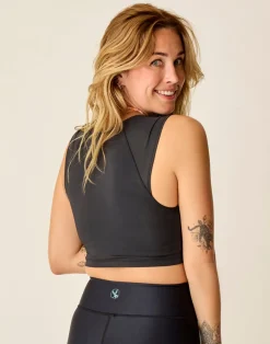 Carve Designs Bikini Tops^Shoreline Top: Black w. Rum