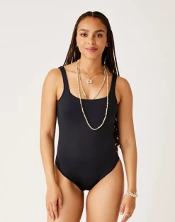 Carve Designs One Pieces^Skye Compression One Piece: Black