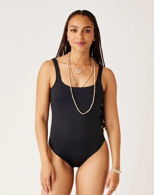 Carve Designs One Pieces^Skye Compression One Piece: Black