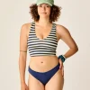 Carve Designs Swim Bottoms^St. Barth Reversible Bottom: Marina/Navy