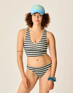 Carve Designs Swim Bottoms^St. Barth Reversible Bottom: Marina/Navy