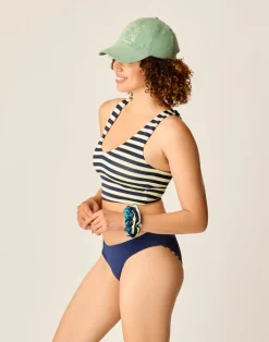Carve Designs Swim Bottoms^St. Barth Reversible Bottom: Marina/Navy