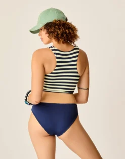 Carve Designs Swim Bottoms^St. Barth Reversible Bottom: Marina/Navy