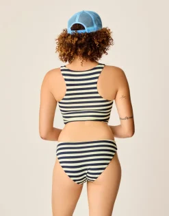Carve Designs Swim Bottoms^St. Barth Reversible Bottom: Marina/Navy