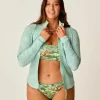 Carve Designs Rashguards & Sun Protection^Stella Zip-Up Jacket: Tonal Tide