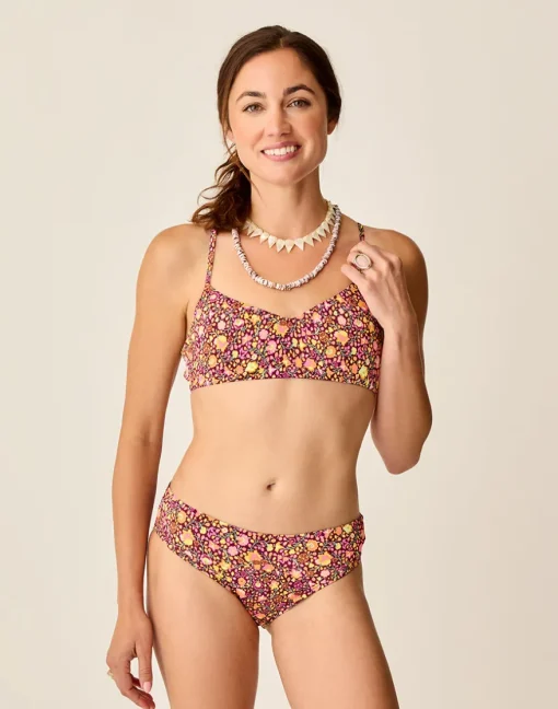 Carve Designs Swim Bottoms^Stinson Bottom: Garden